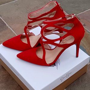 Jessica Simpson Red Heel Pump